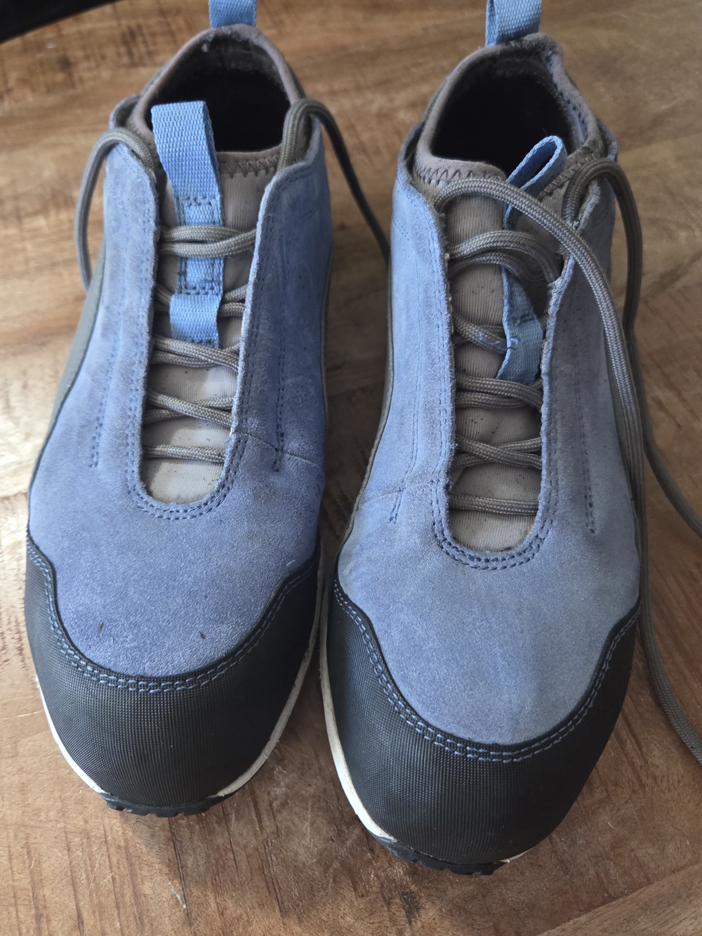 Georgia Boot G3616 Women’s 8.5 Blue Leather Vibram Trail Hiking Shoes